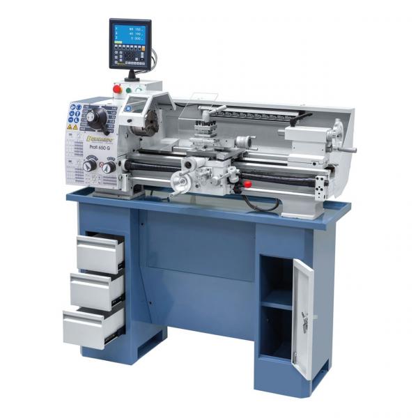 Bernardo Leitspindeldrehmaschine Profi 650 G / 230V inkl. 2-Achs-Digitalanzeige ES-12 V